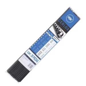 ARILLO PLASTICO NEGRO C/25 3/4 080490