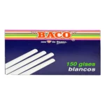 GIS MOLDEADO BLANCO C/150 ATADO DE 2 PZAS.