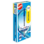 BOLIGRAFO KILOMETRICO ECONOMICO AZUL ATADO DE 12 PZAS.