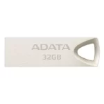 MEMORIA USB ADATA AUV210 32G METALICA PLATA ATADO DE 2 PZAS.