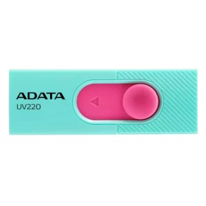 MEMORIA USB ADATA AUV220 32G TIFFANY ROSA ATADO DE 2 PZAS.