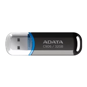 MEMORIA USB ADATA AC906 32G CON TAPA NEGRO ATADO DE 2 PZAS.