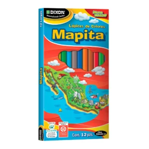 COLORES MAPITA DIXON C/12 LARGOS 1930 ATADO DE 5 PZAS.