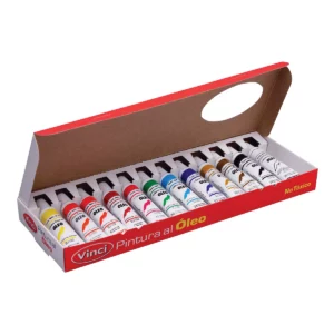 PINTURA OLEO ESTUCHE C/12 TUBO 8ML 2486