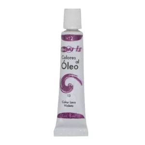 PINTURA OLEO 8ML LACA VIOLETA 13 ATADO DE 4 PZAS.