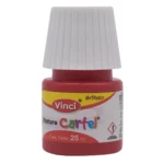 PINTURA CARTEL 25ML CARMIN 55 ATADO DE 10 PZAS.
