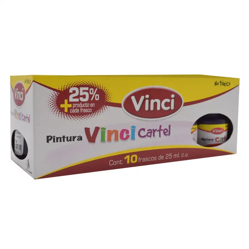 PINTURA CARTEL 25ML VIOLETA 60 ATADO DE 10 PZAS. - Imagen 4