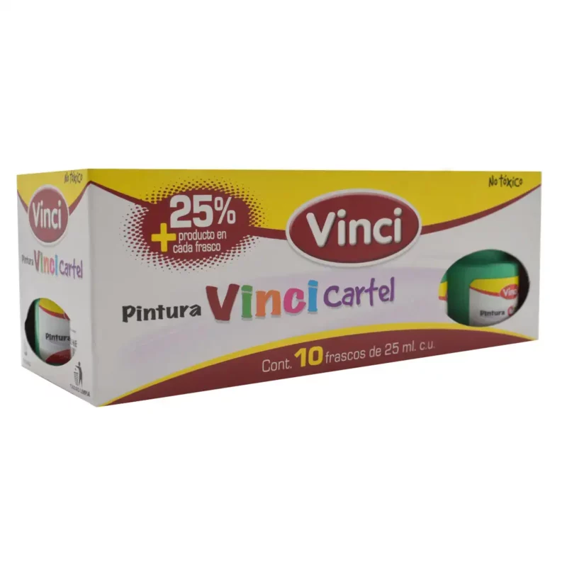 PINTURA CARTEL 25ML VERDE VERONES 62A ATADO DE 10 PZAS. - Imagen 3