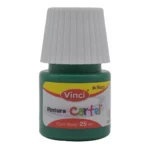PINTURA CARTEL 25ML VERDE ESMERALDA 63. ATADO DE 10 PZAS.