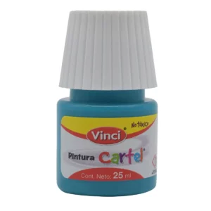 PINTURA CARTEL 25ML AZUL TURQUESA 65. ATADO DE 10 PZAS.