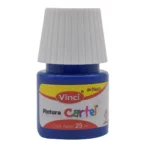 PINTURA CARTEL 25ML AZUL ULTRAMAR 66. ATADO DE 10 PZAS.