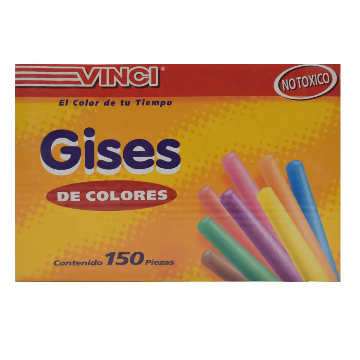 GIS MOLDEADO COLOR C/150 VINCI 2039 ATADO DE 2 PZAS.