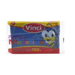 PLASTILINA BARRA 180GRS AZUL COBALTO ATADO DE 5 PZAS.