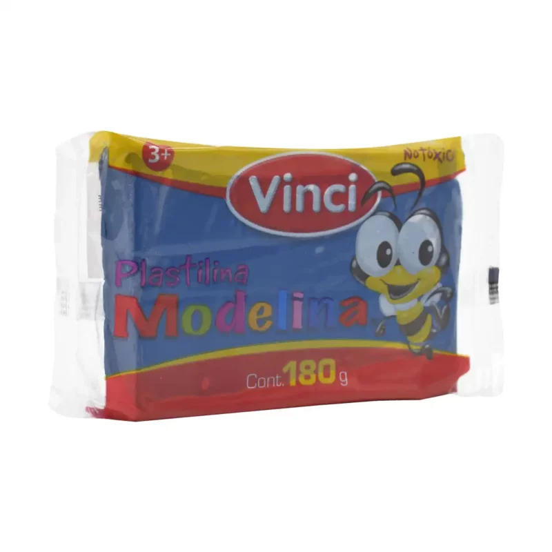 PLASTILINA BARRA 180GRS AZUL COBALTO ATADO DE 5 PZAS. - Imagen 3