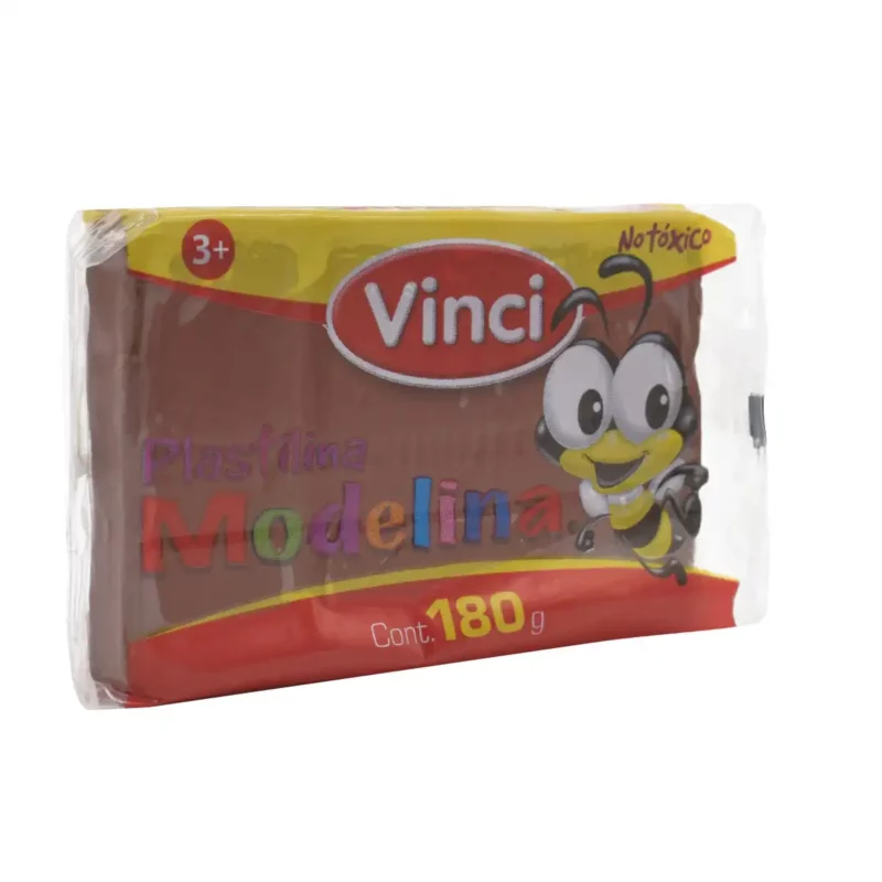PLASTILINA BARRA 180GRS CAFE 2348 ATADO DE 5 PZAS. - Imagen 2