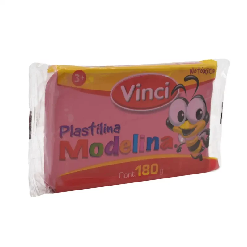 PLASTILINA BARRA 180GRS ROSA 2353 ATADO DE 5 PZAS. - Imagen 2