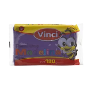 PLASTILINA BARRA 180GRS VIOLETA 2356 ATADO DE 5 PZAS.