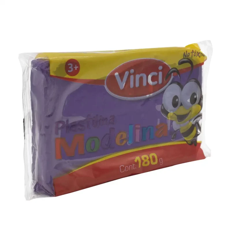 PLASTILINA BARRA 180GRS VIOLETA 2356 ATADO DE 5 PZAS. - Imagen 2