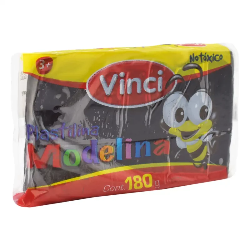 PLASTILINA BARRA 180GRS NEGRA 2351 ATADO DE 5 PZAS. - Imagen 2