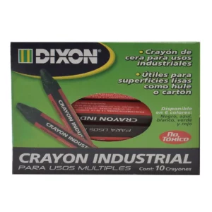 CRAYON INDUSTRIAL NEGRO 1999 ATADO DE 10 PZAS.