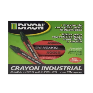 CRAYON INDUSTRIAL BLANCO 1998 ATADO DE 10 PZAS.