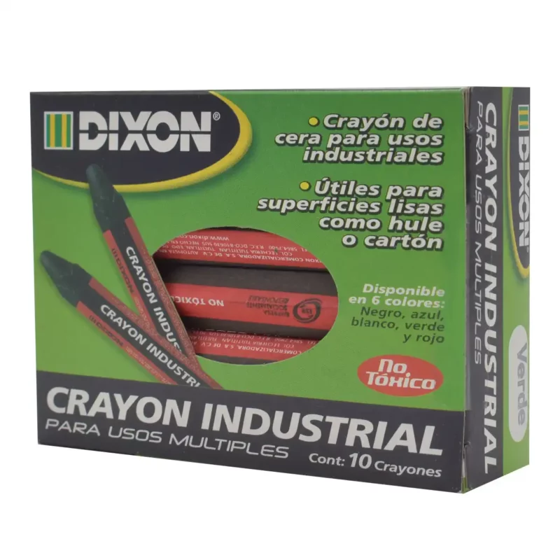 CRAYON INDUSTRIAL VERDE 2001 ATADO DE 10 PZAS. - Imagen 3