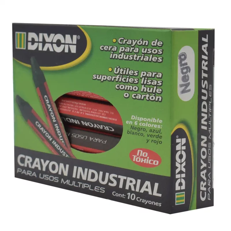CRAYON INDUSTRIAL NEGRO 1999 ATADO DE 10 PZAS. - Imagen 4