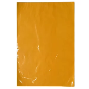 PAPEL LUSTRE GALAS C/25 AMARILLO ORO
