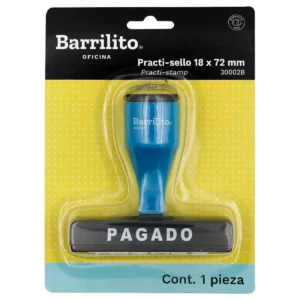 SELLO DE PAGADO 60X11MM ACME 30002B ATADO DE 3 PZAS.