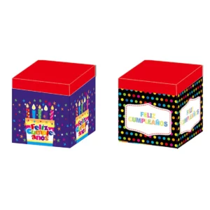 CAJA CUBO 30X30CMS ATADO DE 3 PZAS.