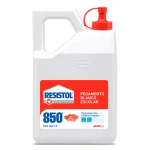 PEGAMENTO BLANCO RESISTOL 850 1000GRS ATADO DE 2 PZAS.