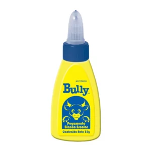 PEGAMENTO BLANCO BULLY 35GRS ATADO DE 12 PZAS.