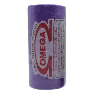 HILO NYLON OMEGA NO. 2 275MTS C/6 15 MORADO