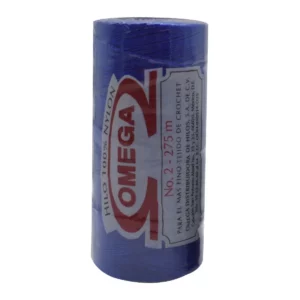 HILO NYLON OMEGA NO. 2 275MTS C/6 22 AZUL REY.