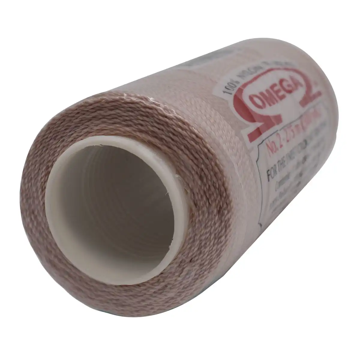 HILO NYLON OMEGA NO. 2 275MTS C/6 17 BEIGE OBSCURO - Imagen 2
