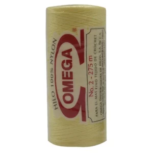 HILO NYLON OMEGA NO. 2 275MTS C/6 4 AMARILLO CLARO