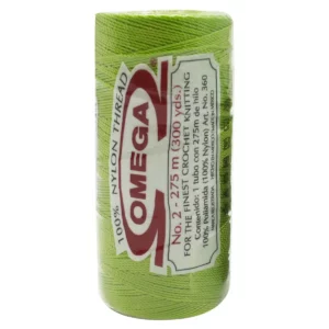 HILO NYLON OMEGA NO. 2 275MTS C/6 29 VERDE TIERNO
