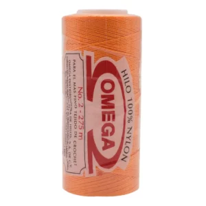 HILO NYLON OMEGA NO. 2 275MTS C/6 45 TANGERINA
