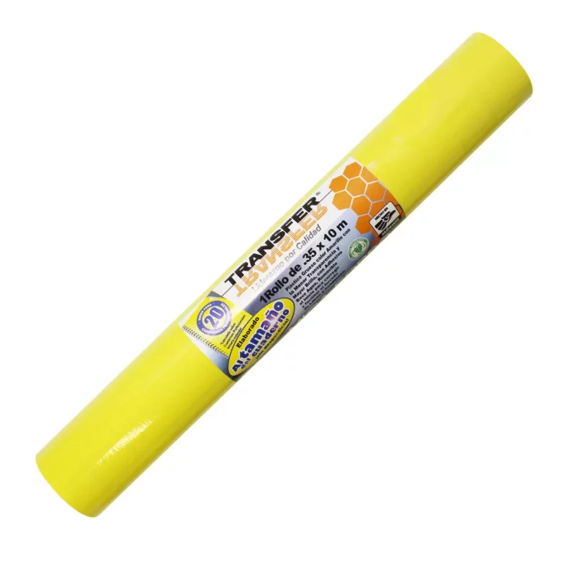 MICA FORRO TRANSFER 35X10MTS AMARILLO
