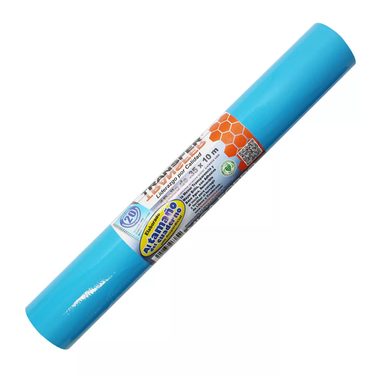 MICA FORRO TRANSFER 35X10MTS CELESTE