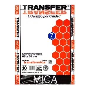 MICA ADHESIVA 7 PTS 66 X 50CMS 104GRS ATADO DE 10 PZAS.