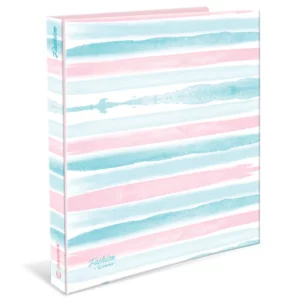 CARPETA CARTA 1" HERRAJE O FASHION 3 ATADO DE 2 PZAS.