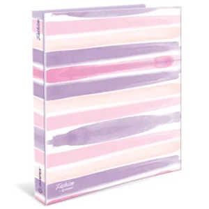 CARPETA CARTA 1" HERRAJE O FASHION 4 ATADO DE 2 PZAS.