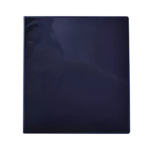 CARPETA BINDER MAX C/CRIST "O" 1" AZUL ATADO DE 2 PZAS.