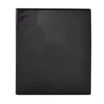 CARPETA BINDER MAX C/CRIST "O" 1" NEGRO ATADO DE 2 PZAS.