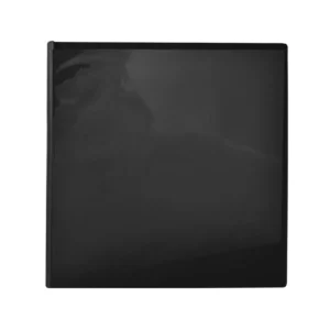 CARPETA BINDER MAX C/CRIST "O" 3" NEGRO ATADO DE 2 PZAS.
