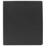 CARPETA BINDER MAX S/CRIST "O" 1" NEGRO ATADO DE 2 PZAS.