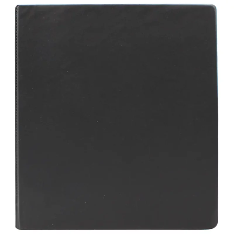 CARPETA BINDER MAX S/CRIST "O" 1" NEGRO ATADO DE 2 PZAS.