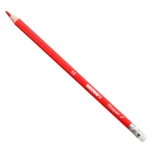 LAPIZ CHECADOR TRIANGULAR ROJO C/12