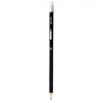 LAPIZ DE GRAFITO NO. 2 HB TRIANGULAR C/12 NEGRO